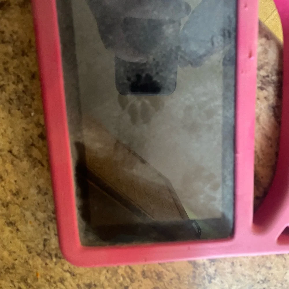 Pink Tablet with Handle